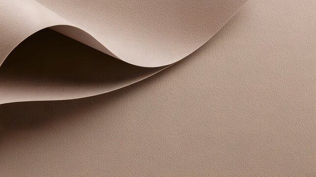 Elegant mocha mousse colored paper background featuring a smooth velvety texture with subtle gradients that create a warm and sophisticated atmosphere perfect for contemporary interior design