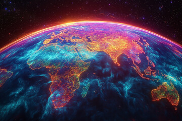 Obraz premium earth in space