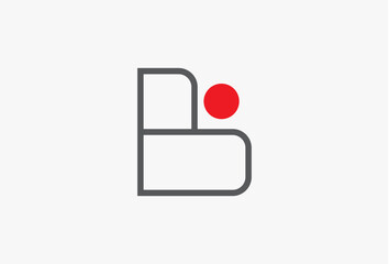 Abstract Letter B People Icon. Minimal Outline Shape Human Logo Concept. Logotype Usable for Business and Teamwork Logos. Flat Vector Logo Design Template Element. © Chisnu