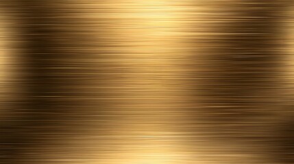 Elegant and sophisticated brushed gold texture background featuring a radiant metallic sheen with fine linear details adding depth and sophistication ideal for high end branding and design projects