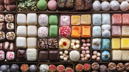 A wide variety of traditional sweets on display at the Grand Bazaar in Istanbul, one of the world&acirc;&euro;&trade;s oldest and most famous markets