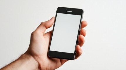Close-up of a Smartphone in a Hand - Modern Technology
