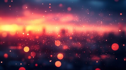 Ethereal Nighttime Cityscape with Blurred Lights and Shadows Creating a Dreamlike Atmosphere of Urban Life and Energy with a Mysterious and Enigmatic Vibe Capturing the Essence of Night