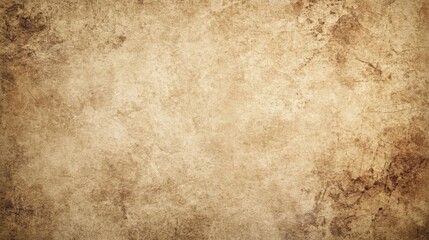 Obraz premium Vintage Aged Paper Texture Background - Brown Beige Tones