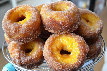 donuts with icing sugar