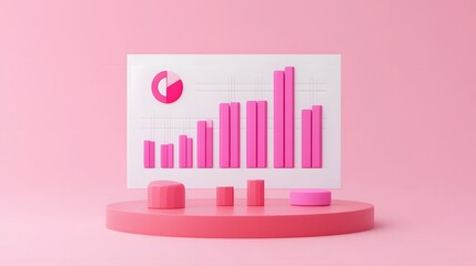 Detailed Performance Metrics Dashboard with Colorful Financial Charts and Graphs for Business and
