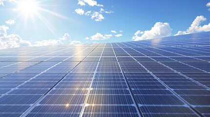 solar panels clean energy power generation