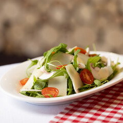 Fresh Arugula Salad with Parmesan