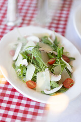 Fresh Arugula Salad with Parmesan
