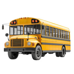 Classic Yellow School Bus for Student Transportation Purpose
