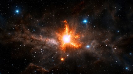Fototapeta premium Cosmic Nebula in Deep Space