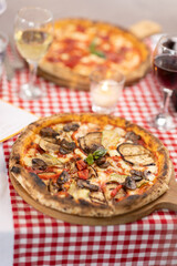 Wood-Fired Vegetable Pizza