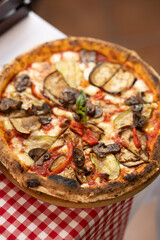 Wood-Fired Vegetable Pizza