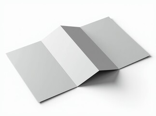 Modern Trifold Brochure Design - Striking Visuals