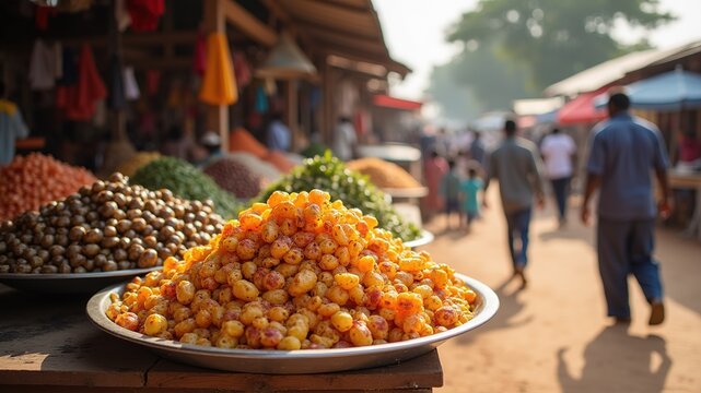 Daladala Stand, Mwanza, Tanzania - Busy Marketplace Scene