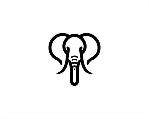 elephant head icon