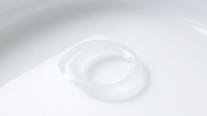h a small pool of translucent liquid around it, natural, rustic