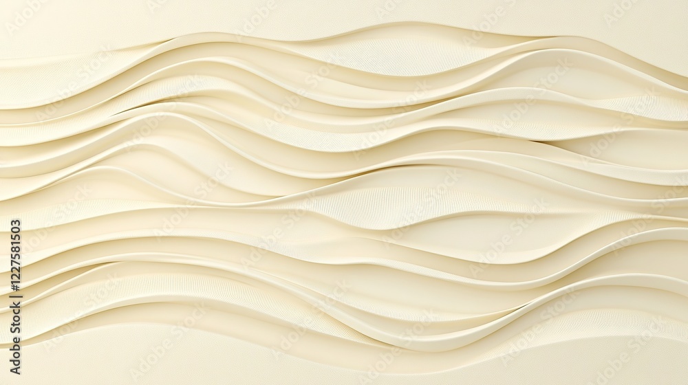 Poster thin wave patterns in repeated clusters