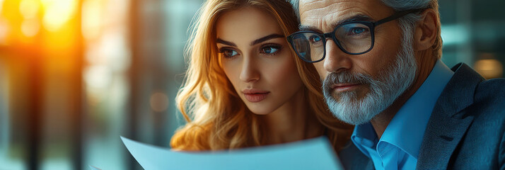 Graphic layouts for advertising leaflets showcasing modern design techniques