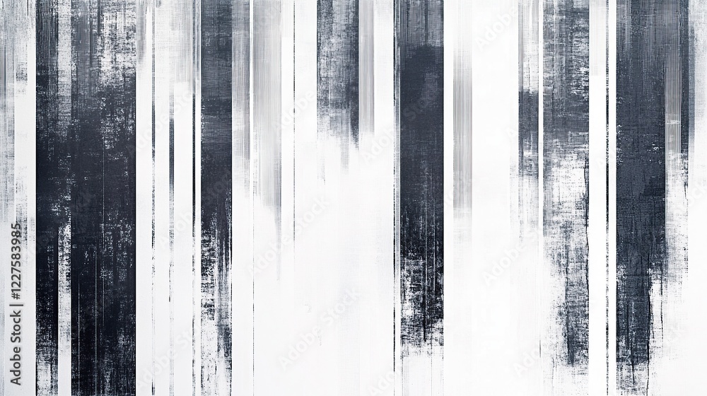 Poster vertical line patterns broken at random intervals
