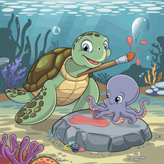 cute coloring book cover, cover, cute kids illustration, cartoon cover, cartoon illustration, kawaii coloring, easy and bold, kawaii cover, cozy, cozy cover, fuzzy, hygge, coloring pages, adult colori