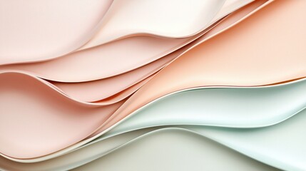 Smooth Colored Mousse Paper Background with Neutral Tones and Curves