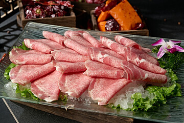 Best hot pot ingredients: prairie beef tongue roll slices