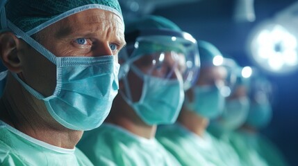Medical Professionals in Scrubs Attending a Healthcare Seminar