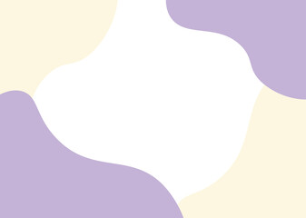 シンプルな背景　レトロ　メンフィスデザイン