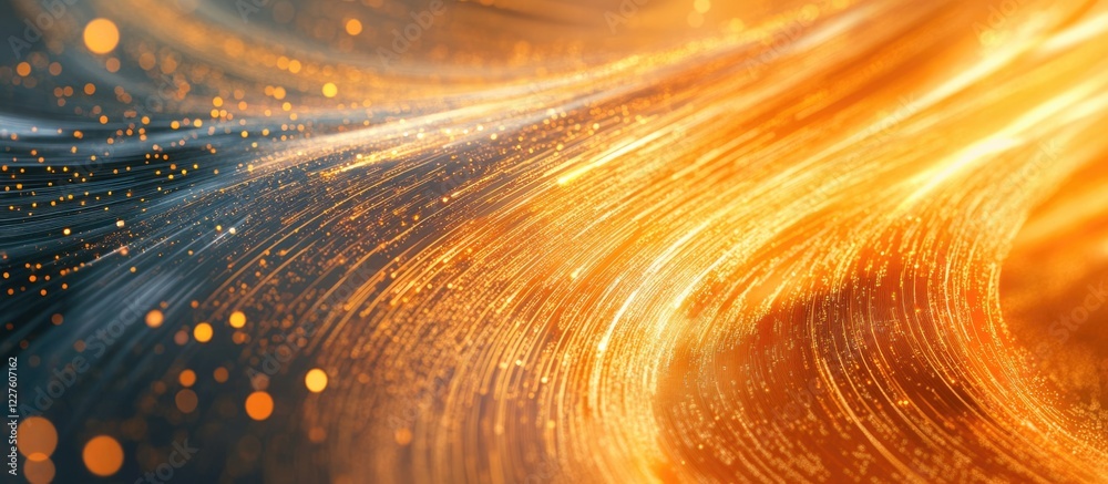 Fototapete dynamic abstract circuit board background with flowing lines and vibrant colors ideal for technology