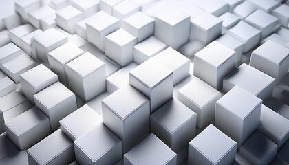 Obraz premium abstract cube background