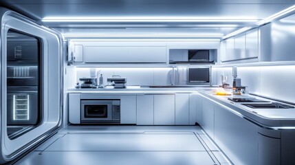 Futuristic Kitchen Design: A Modern Culinary Space