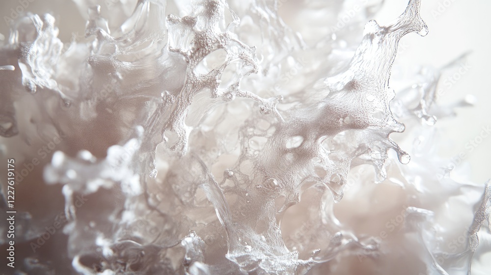Canvas Prints abstract organic texture resembling fluid movement in a minimalist setting showcasing natural elegan