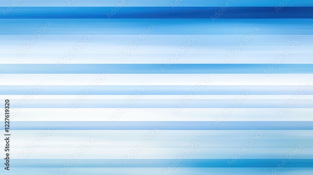 Canvas Prints soft blue horizontal gradient stripes abstract background for design and decoration
