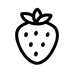 strawberry isolated on white