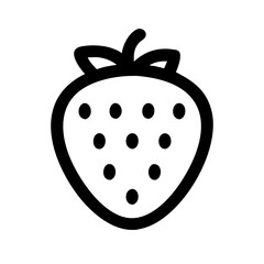 strawberry isolated on white