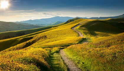 Obraz premium landscape in the mountains