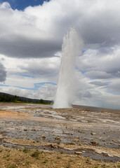 Geysers. alternative energy resource. geothermal