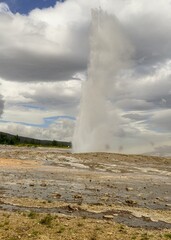 Geysers. alternative energy resource. geothermal
