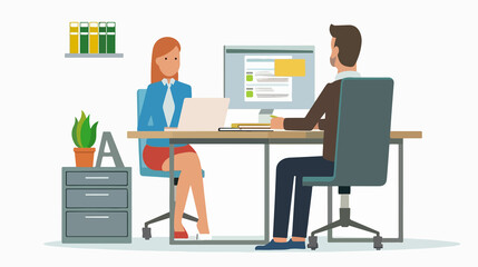 Efficient Workflow and Remote Business Communication Concept