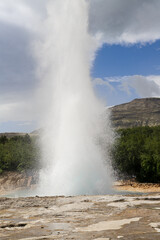 Geysers. alternative energy resource. geothermal