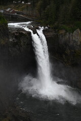 waterfall on the river