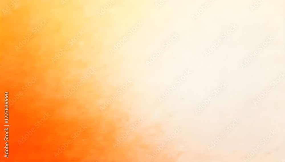 Poster An orange to white gradient background with a grainy texture, blending smooth color transitions and subtle noise