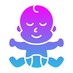 Obraz premium Baby Icon