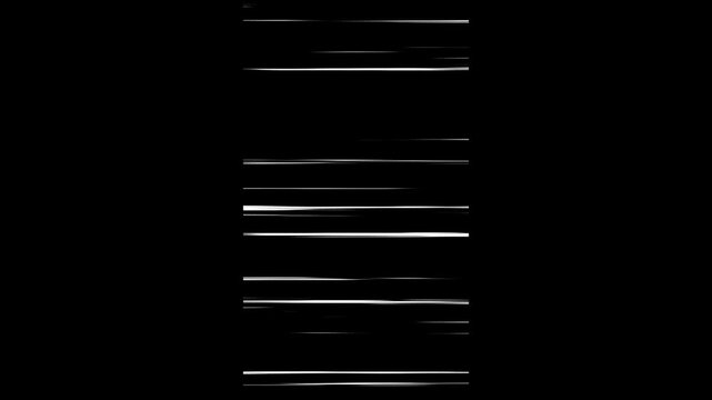 Speed Lines Smooth,  manga comics effect, White speed motion graphic