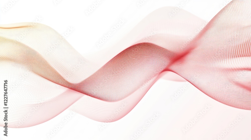 Poster minimalist wavy line background texture with soft colors and pixel elements for artistic and modern 