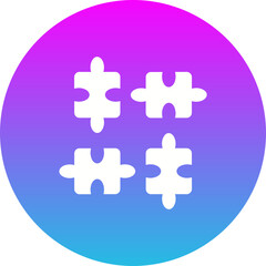 Fototapeta premium Jigsaw Icon