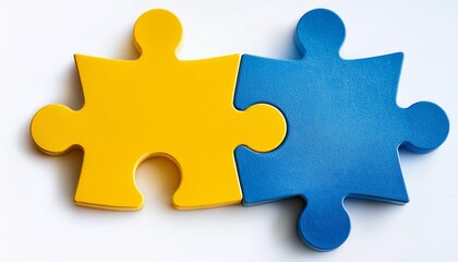 Obraz premium jigsaw puzzle pieces