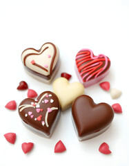 Fototapeta premium A Little Chocolate, A Lot of Love – The Recipe for the Perfect Valentine’s! 