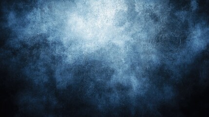 Obraz premium Dramatic textured concrete wall background with a frozen blue gradient creating a vivid and grunge-inspired atmosphere for design projects